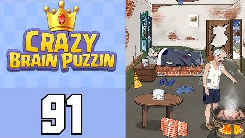 Crazy Brain Puzzle Level 91 Winter 3 | Game Walkthrough 