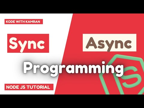 Node JS Tutorial - 4 - How to handle Async Node JS | Learn Web Development