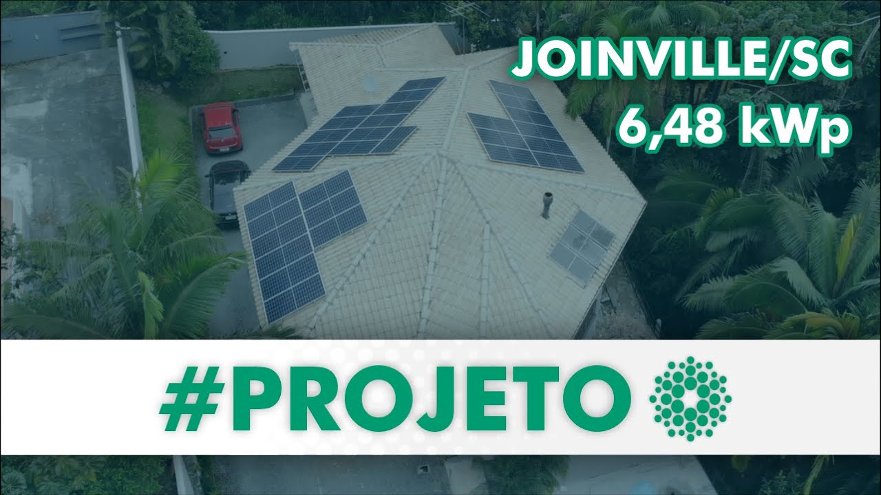 Energia Solar em Joinville/SC - Sistema 10,65kWp - TeraSolar