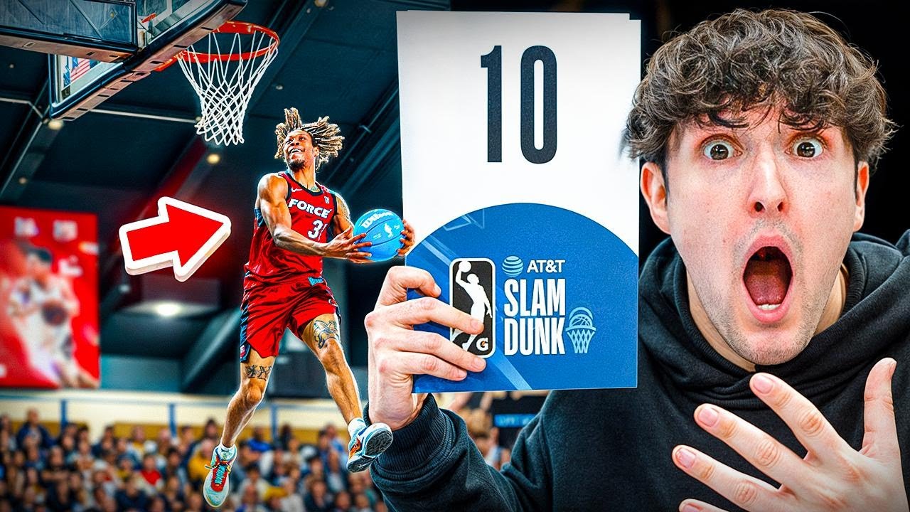 I Was A Judge For The NBA G League Dunk Contest And This Happened!