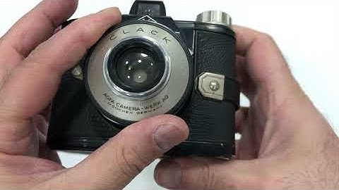 CLACK Agfa WERK AG Fotograf Makinesi