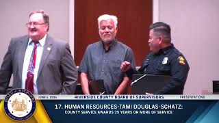 25 Years of Service in Riverside County (6-4-24)