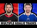 MULTIPLE NHL STARTING GOALIES TRADED!