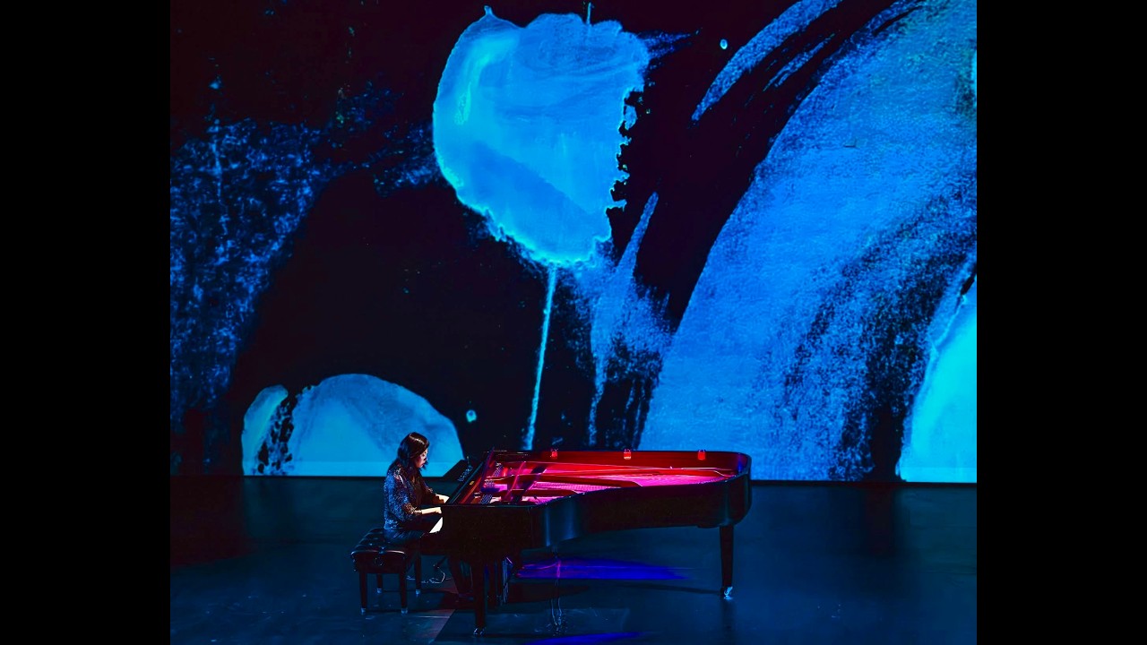 Ex Machina at Baryshnikov Arts excerpts (Clara Yang, piano; Xuan visual art)