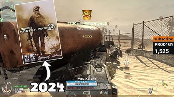 MW2 In 2024 is EASY (25-1):"INTENSE LAST KILL" UMP45 NUKE OΝ RUST TDM!