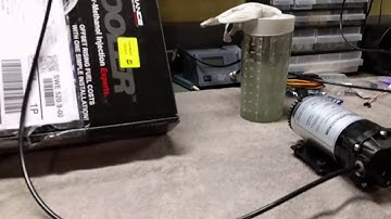 Testing snow performance water/methanol injection kit