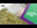 Asparagus Soup topped with a Poached Egg | Body Transformation Centre Loughborough