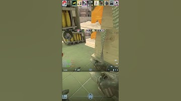 Ninja Defuse vs Full Push on Mirage B Site – 1v5 Stealth Play #myace #cs2