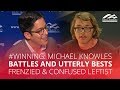 #WINNING: Michael Knowles battles and utterly bests frenzied & confused leftist