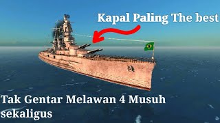 IJN Kongo Kapal Paling OP Sih! | Battle of Warship