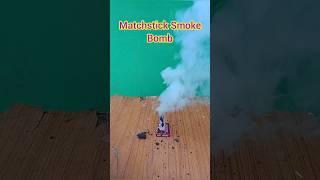 Matchsticks Smoke B*Mb #Ramcharan110 #Experiment #Amazingscienceexperiment