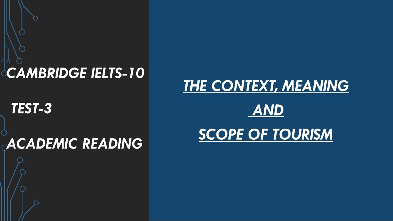 CAMBRIDGE IELTS 10 TEST 3 ACADEMIC READING ANSWER KEYS - YouTube
