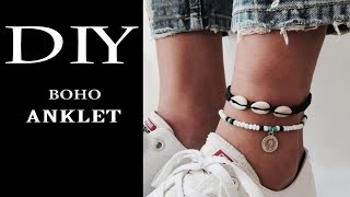 Diy Boho Anklet,tutorial-آموزش ساده درست کردن  پابند بوهو
