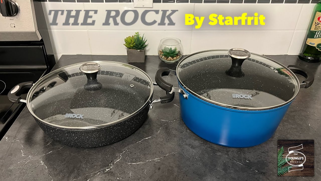 Unboxing my new Pots and Pans. The Rock series by Starfrit !! 