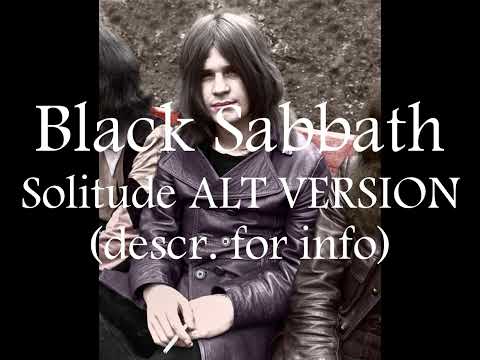 Black Sabbath - Solitude (Alt. Mix)