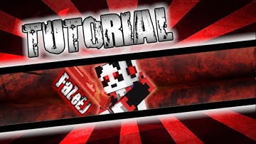 [TUTORIAL] How to make a Minecraft Banner - Paint.net and Cinema 4D