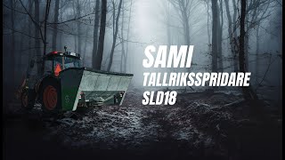 Sandspridare tallriksmodell - SAMI SLD18