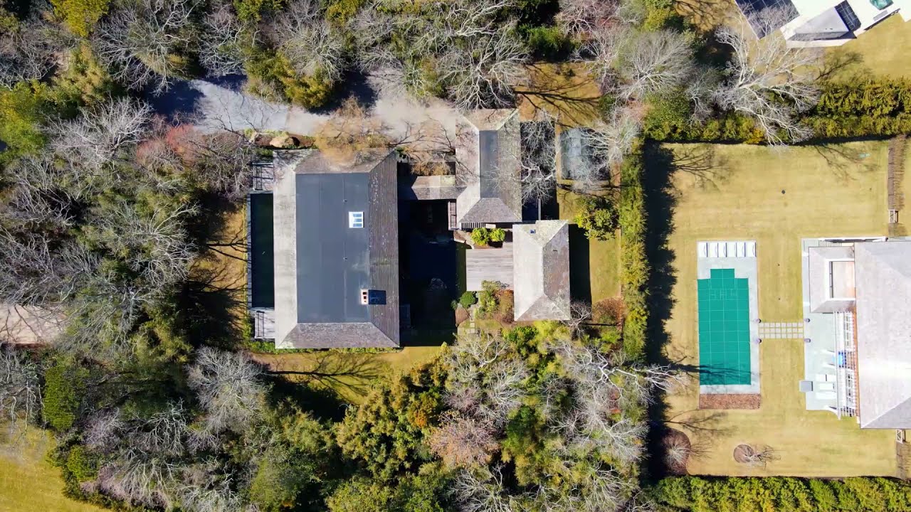 51 East Hollow Road, East Hampton NY 11937. Acclaimed designer's East Hampton Village compound.