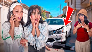 Information I hit someone with Sara's car and ran away!😱 Guide