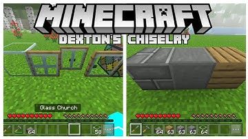 Best Chiselry Add-on For mcpe | Dexton