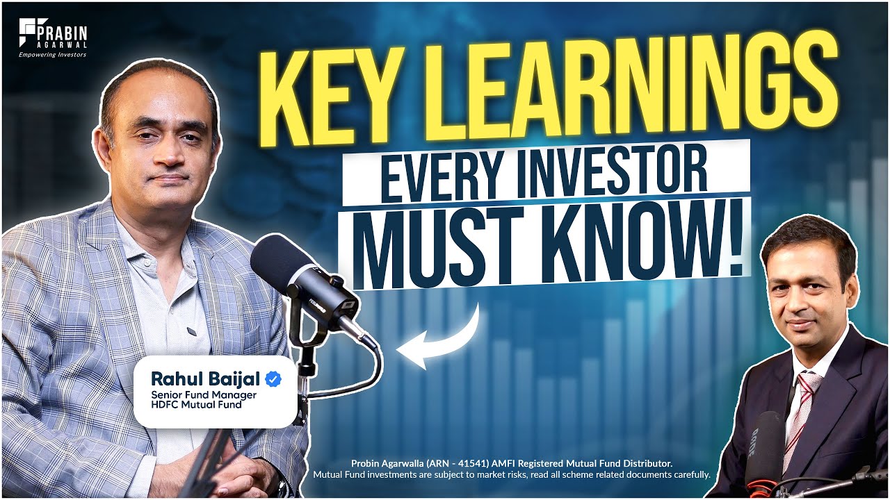 Key Learnings of Rahul Baijal @HDFCMF Every Investor Must Know! #personalfinance2025