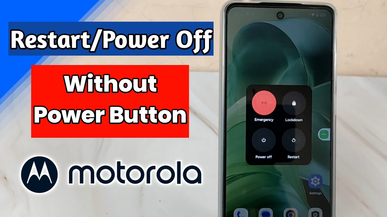 How To Restart Motorola Phone Without Power Button Moto Power Off How To Restart Motorola Phone Without Power Button Moto Power Off