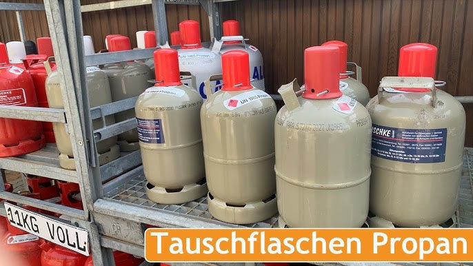 Gasstand-Anzeiger für alle üblichen Gasflaschen (Gas Level