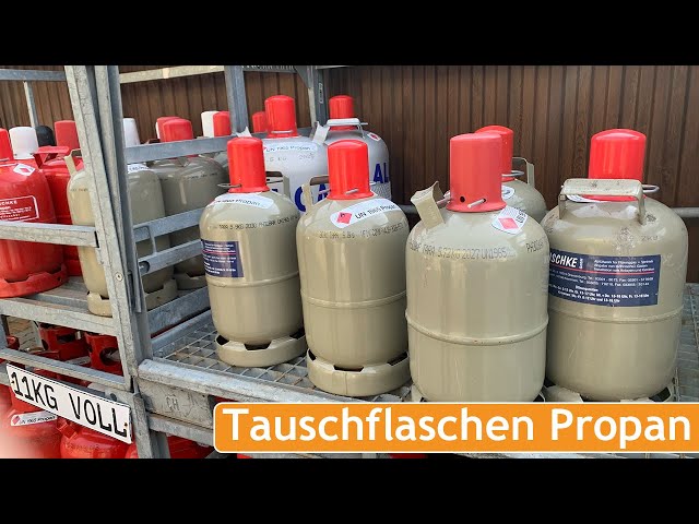 ALU Propan 11 kg Gasflasche gefüllt Eigentumsflasche (Abholpreis