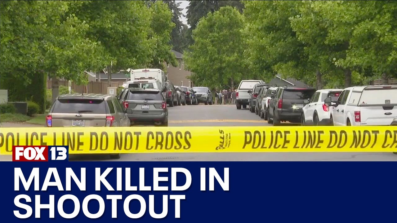Man killed in shootout with troopers in WA | FOX 13 Seattle - YouTube