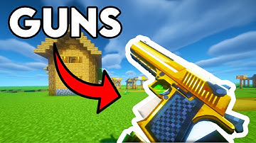 I added Guns to Minecraft...