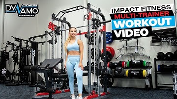 Functional Trainer with Smith Machine Exercise Video | Dynamo Fitness Equipment