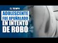 Apuñalan a joven de 16 años en Suba por una gorra: completa un mes hospitalizado | EL TIEMPO