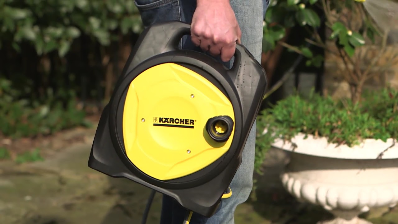 Kärcher Watering Compact Hose Reel | Kärcher UK - YouTube