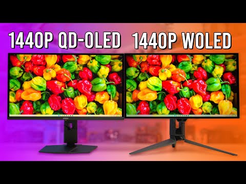 1440p QD-OLED vs