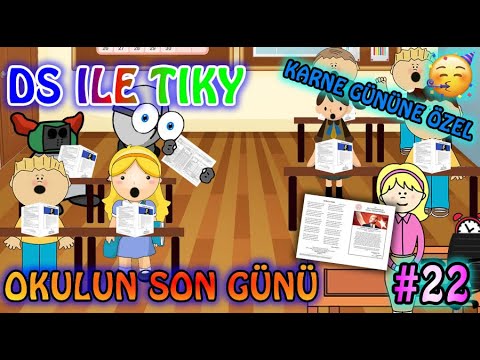 DS Okulun Son Günü #22 (Animasyon) (KARNE GÜNÜNÜZE ÖZEL SÜRPRİZ ANİMASYON!)