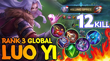 100% Magical DMG | Luo Yi New Meta S19 | Best Build Luo Yi 2021 | Top Global Luo Yi ~ MLBB