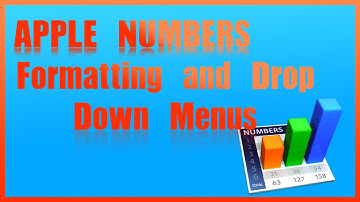 Apple Numbers | Formatting & Drop Down Menus