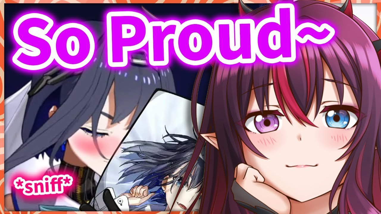 IRyS Reacts to The Real Kronii Sniffing her Dakimakura 【IRyS / HololiveEN】