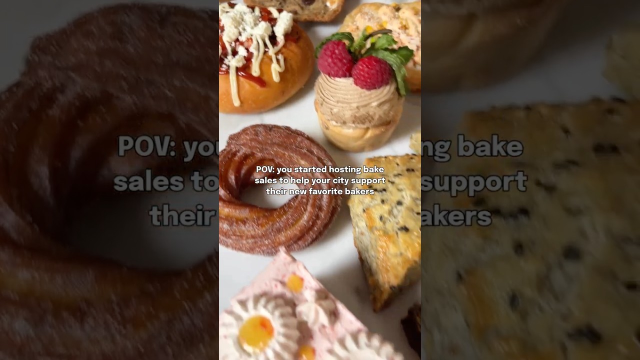 POV: you start hosting bake sales to help Indy find their new favorite local bakers