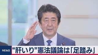 “肝いり”憲法議論は「足踏み」