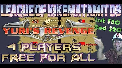 4 pLAYERS FFA LEAGUE of Command & Conquer Yuri