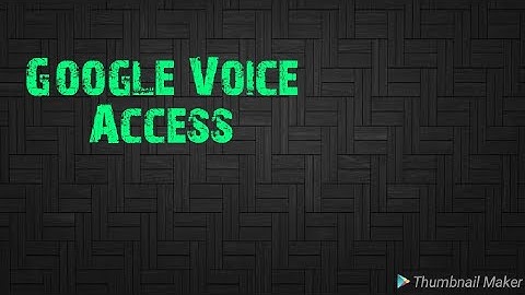 Google Voice Access recent launched app from Google
