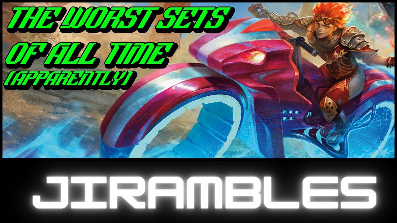 Jirambles - The Worst Magic the Gathering Sets of All Time (Apparently)