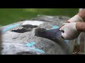 Repairing a Crack on the Bottom of a Canoe Slalom Boat