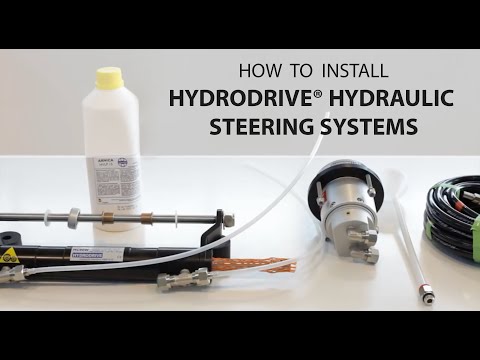 Video: Paano gumagana ang hydraulic steering sa isang bangka?