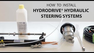 How to install Hydrodrive Hydraulic Steering Systems