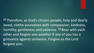 Reading - Colossians 3 1 17
