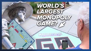 “Macombopoly,” dubbed the world’s largest Monopoly board, debuts in Illinois by News Refresh 809 views 4 days ago 3 minutes, 35 seconds