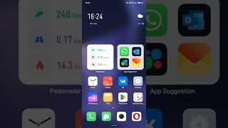 Flyme 9 (Meizu 16th) Pull down ,жест для отпускания вниз рабочего экрана