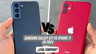 GALAXY S21 VS IPHONE 11 EN 2024 | ¿CUÁL COMPRAR? | AndroOne